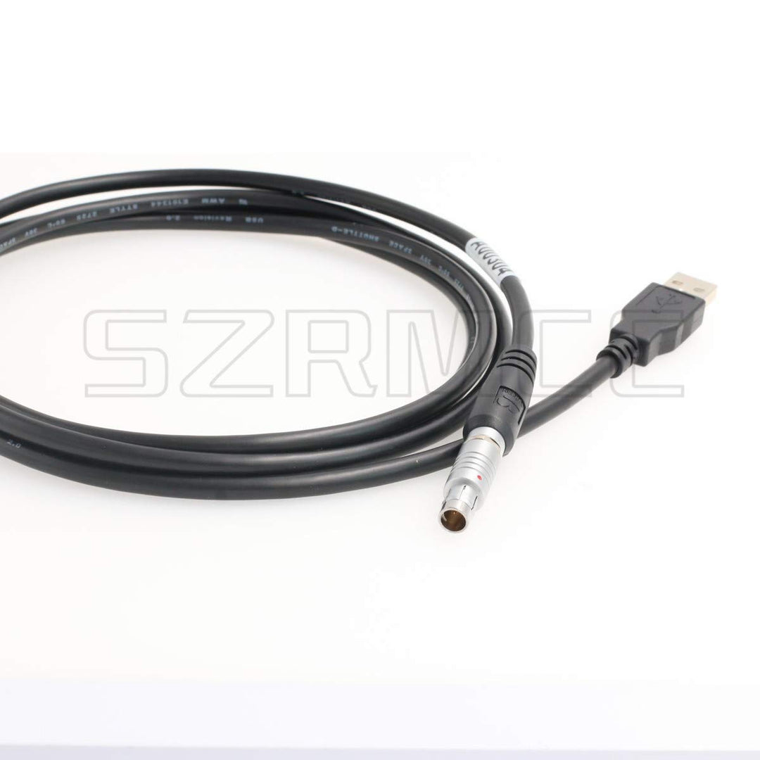 SZRMCC Fischer A00304 Daten- und Stromkabel für Topcon Hiper V II Pro GB GR GPS