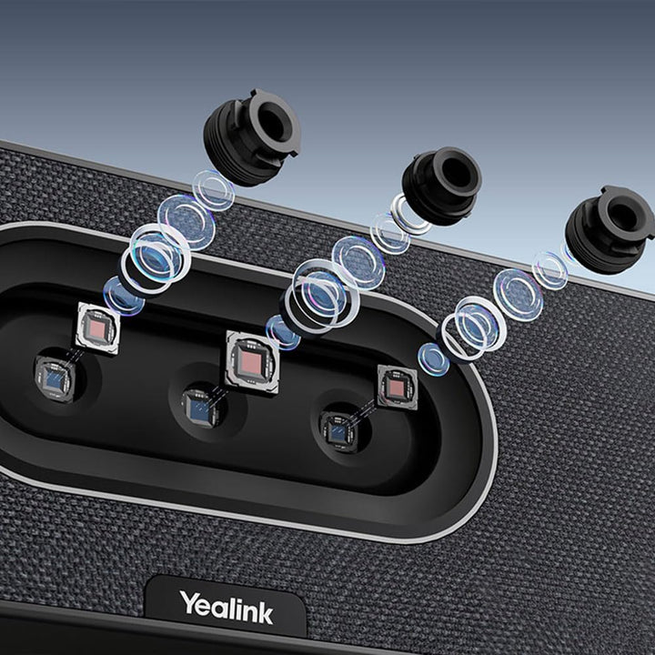 Yealink MeetingBar A50-031 Video Collaboration System mit CTP25 Touch Konsole, All-in-One Konferenzb