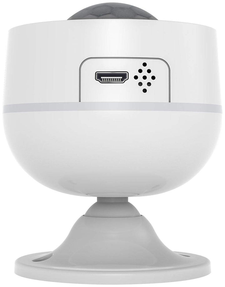 Luminea Home Control Temperatursensor WLAN: 3in1-WLAN-PIR-Bewegungsmelder, Temperatur- & Luftfeuchti