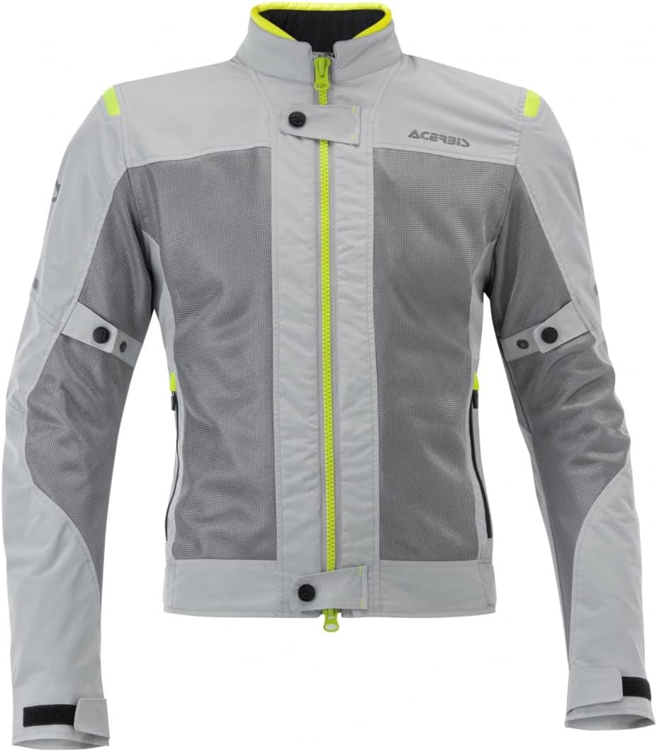Acerbis Unisex 0023744.290.069 Jacke, Grau/Gelb, XXL