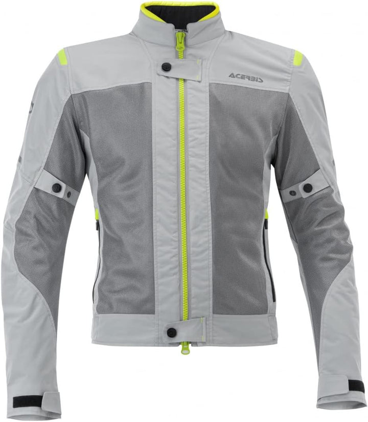 Acerbis Unisex 0023744.290.069 Jacke, Grau/Gelb, XXL