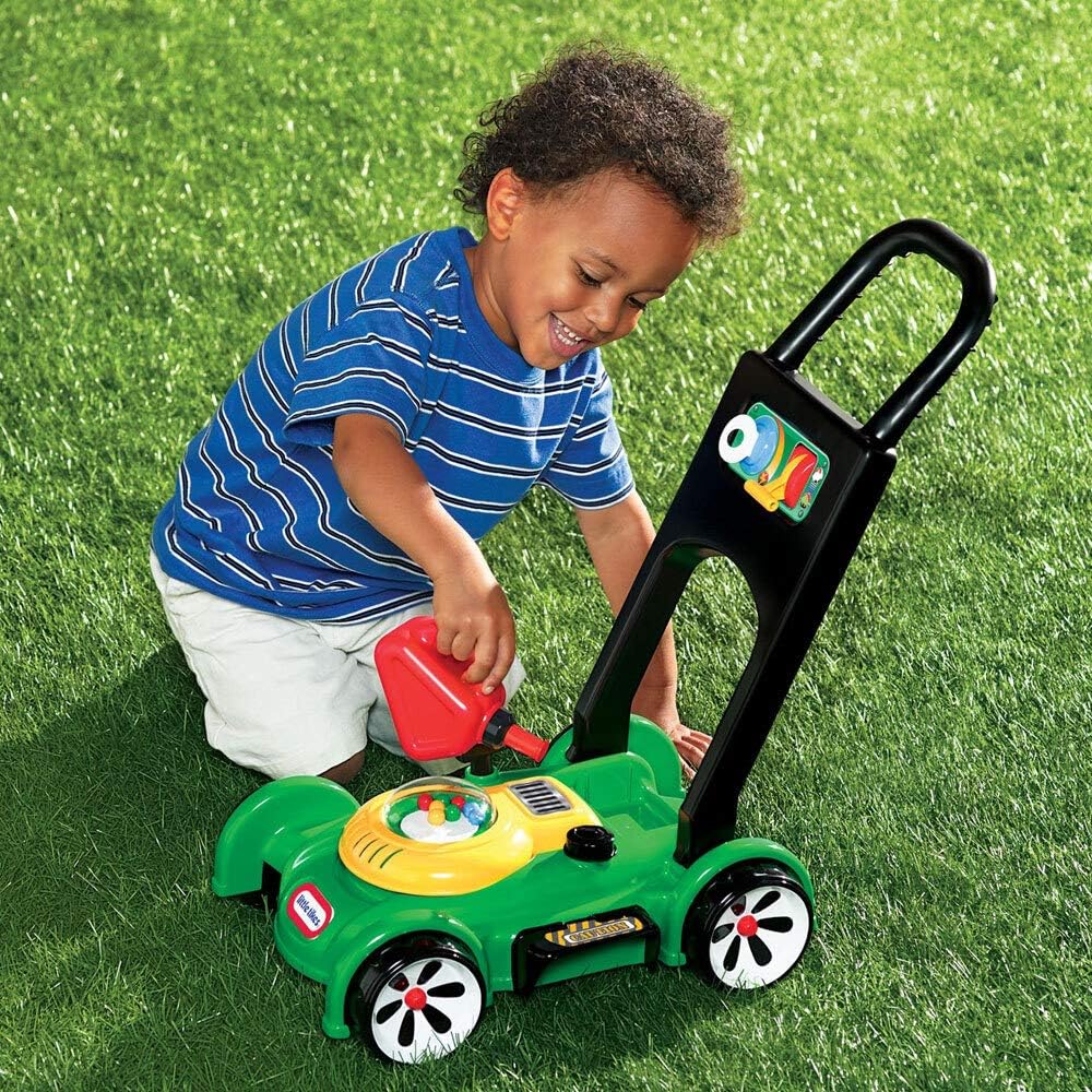 Little Tikes Gas n' Go Mower - Realistischer Rasenmäher für das Spielen im Freien - Kinderspielzeug