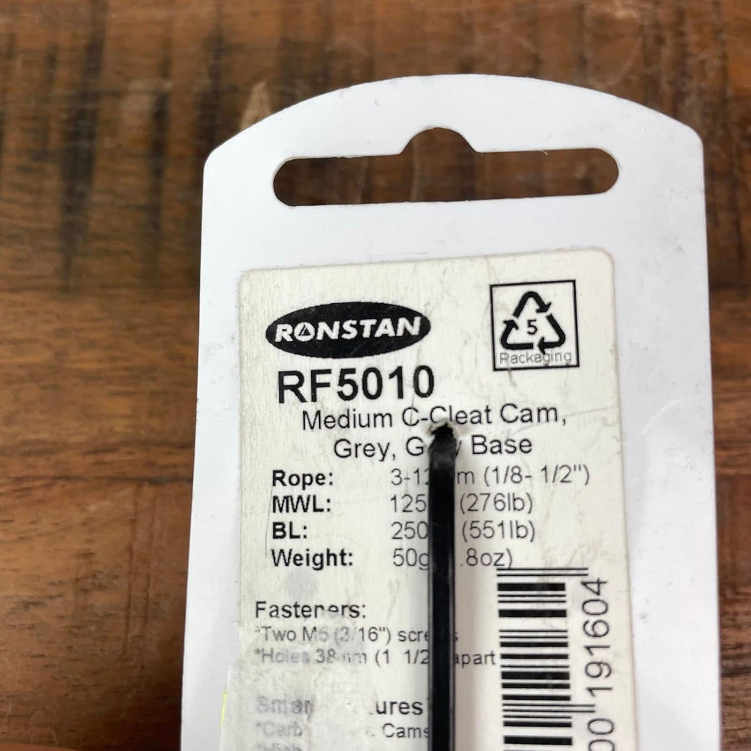 RF5010 Schotklemme C-Cleat Grau