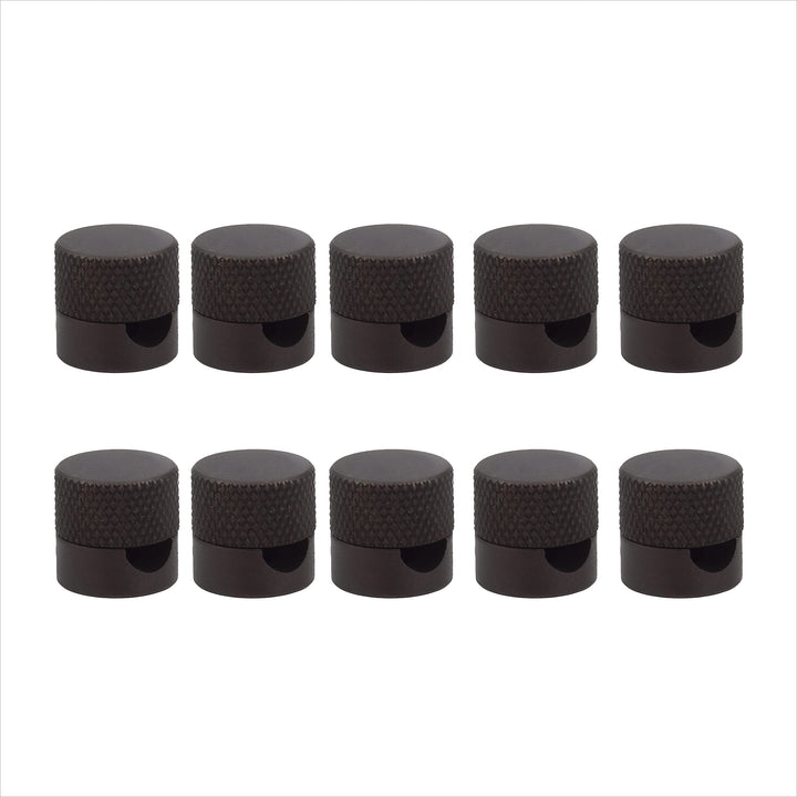 AMARCORDS - 10 Aluminium Deckenpins mit sichtbarer Kabelanpassung. Deckenbefestigung für Lampen und