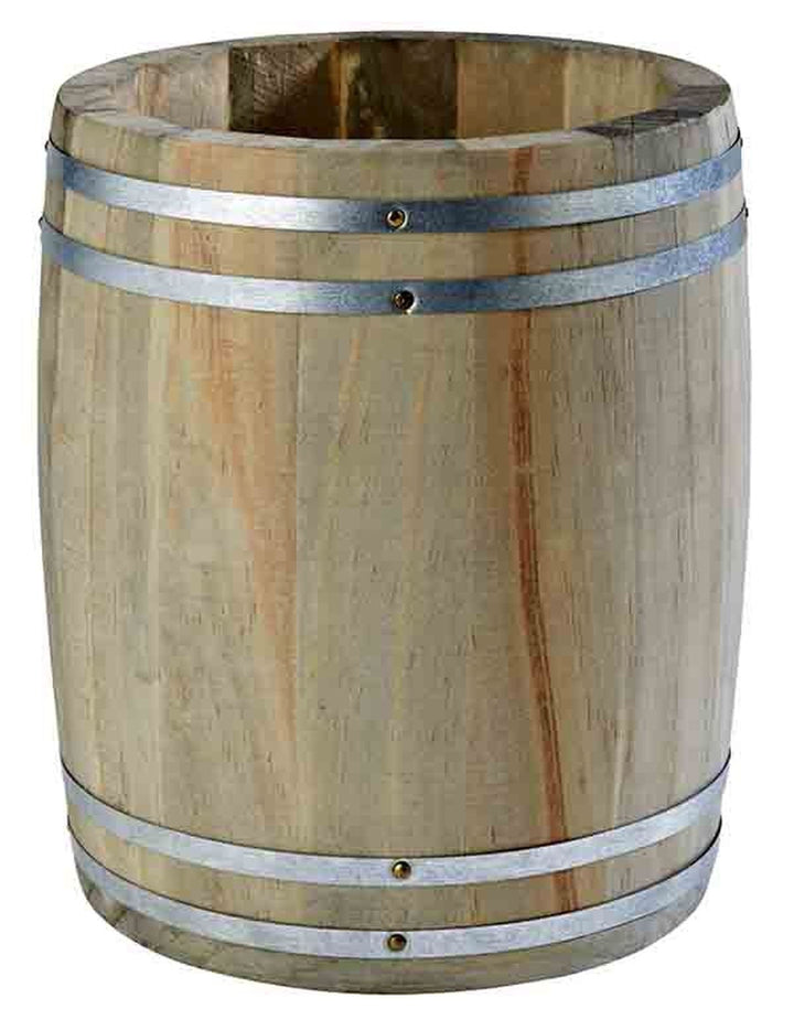 Besteckbehälter Holzfass Country Style