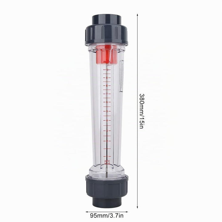 Kunststoff-Flüssigkeitsdurchflussmesser, Rohrtyp 1-10 m³/h, hohe Genauigkeit LZS-40 (D) Wasserdurchf