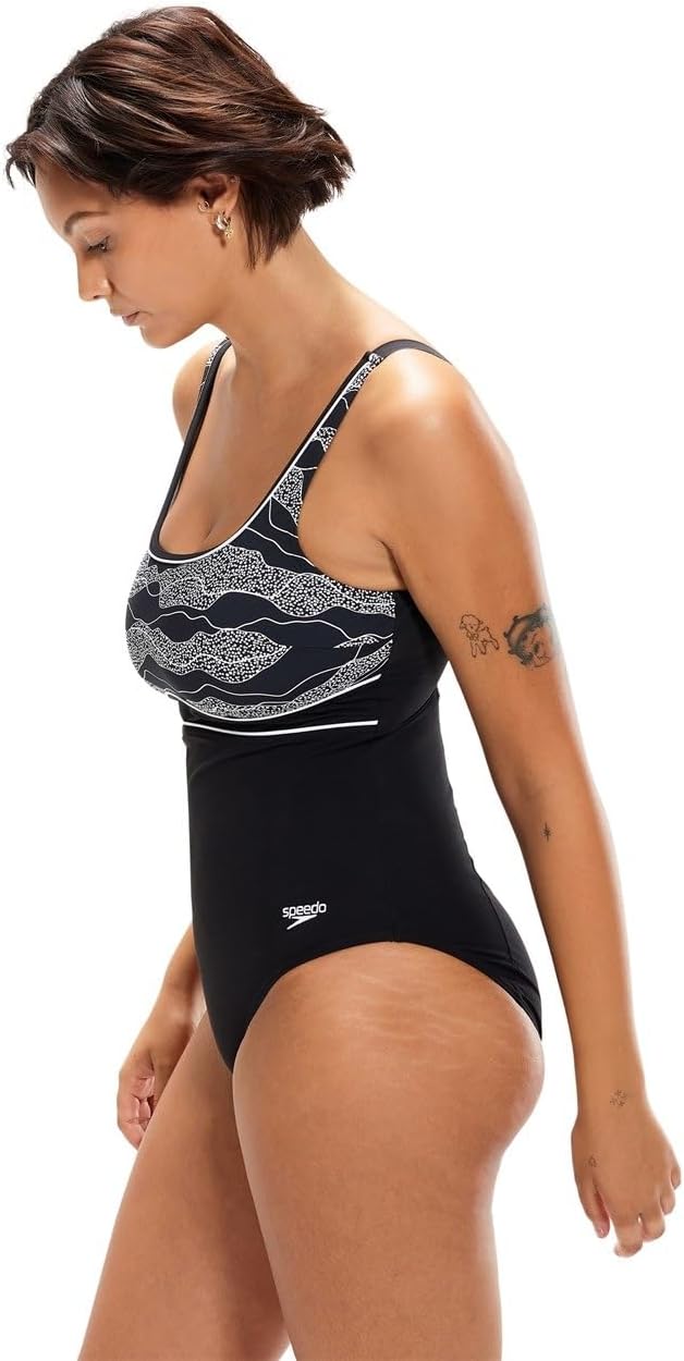 Speedo New Contour Eclipse - Printed - 36