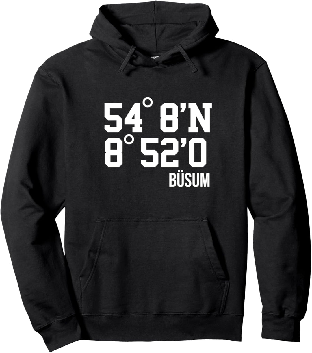 Büsum Koordinaten Nordsee Urlaub Seebad Büsum Pullover Hoodie