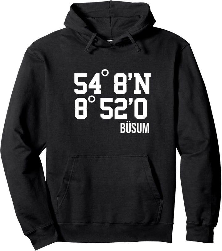 Büsum Koordinaten Nordsee Urlaub Seebad Büsum Pullover Hoodie