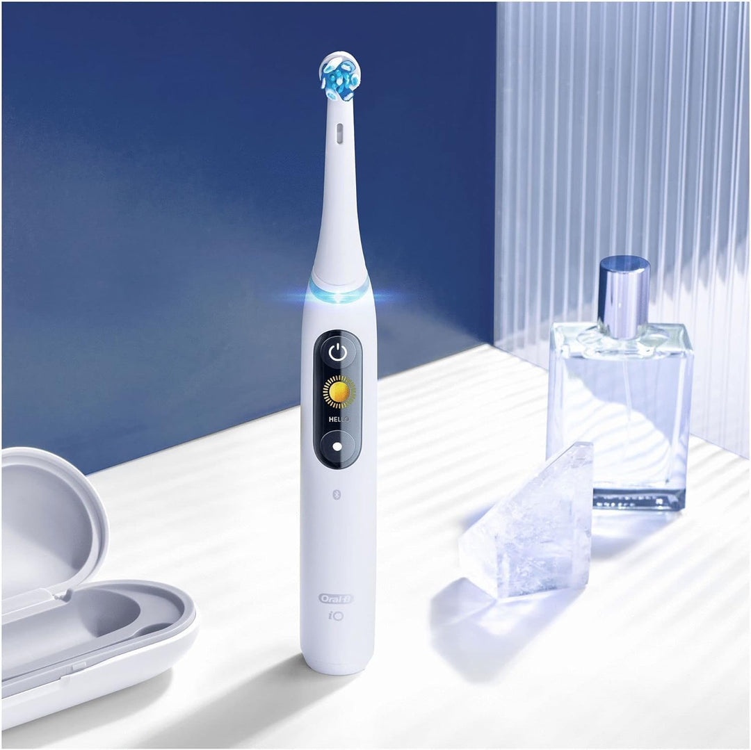 Oral-B iO Ultimate Clean Zebbürstenspitze, Packung mit 4 Stück