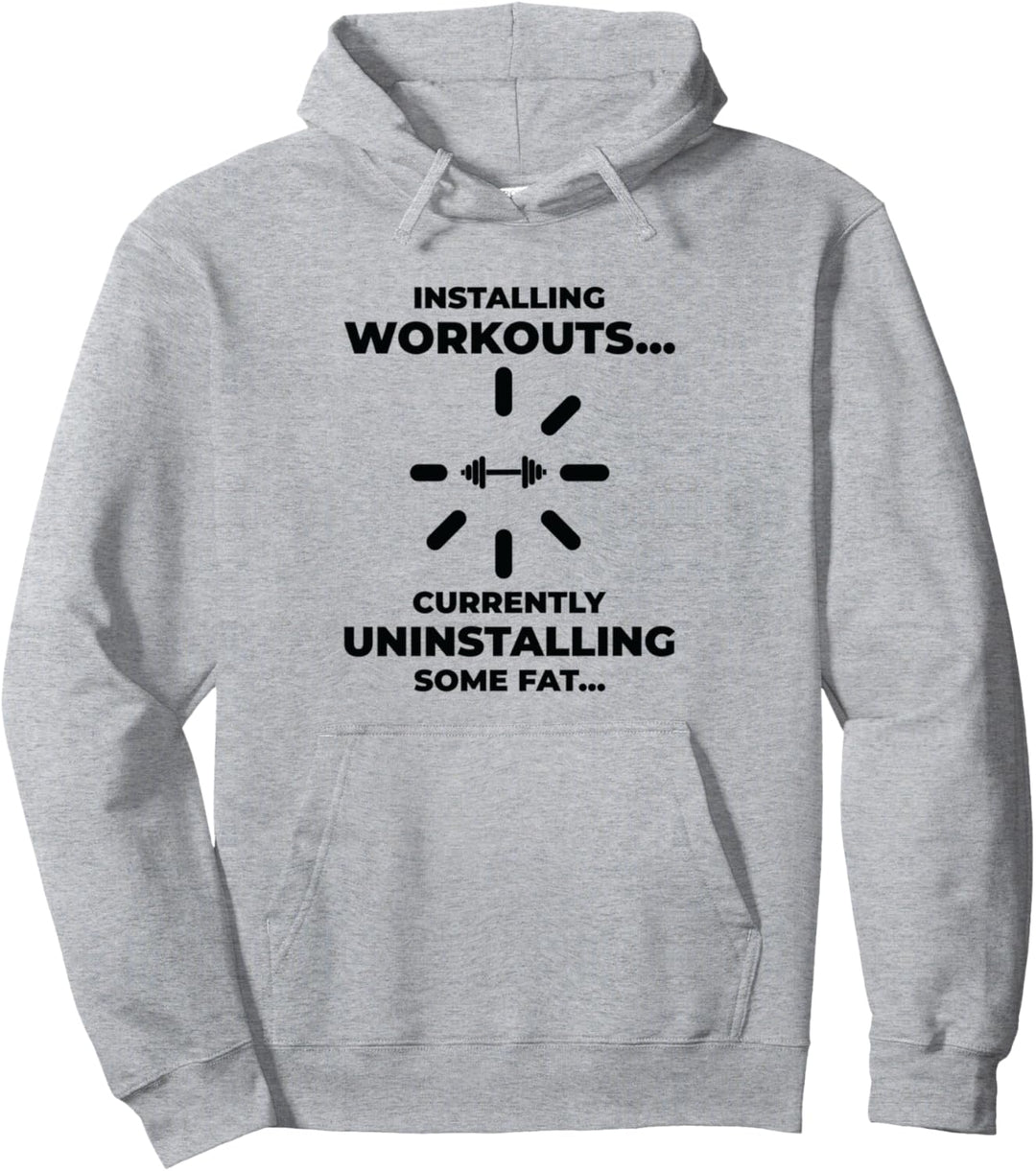 Workout Gym Krafttraining Bodybuilding Powerlifting Pullover Hoodie