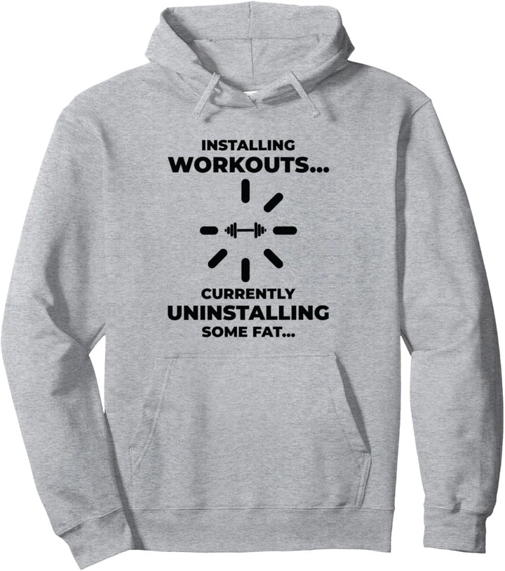 Workout Gym Krafttraining Bodybuilding Powerlifting Pullover Hoodie