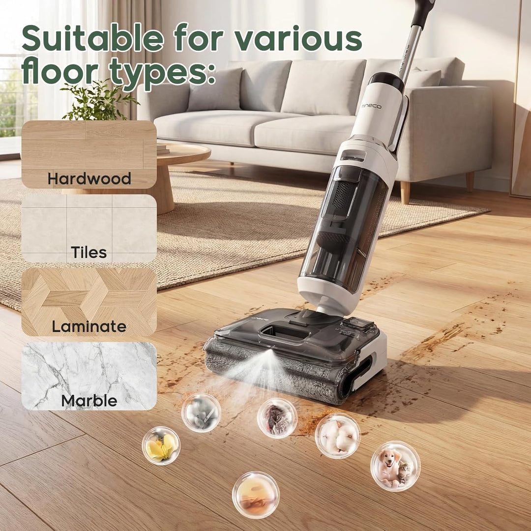 5 Zubehörset für Tineco Floor One Stretch S6/S7 Stretch Ultra/Switch S6/i6 Stretch Nass und Trockens