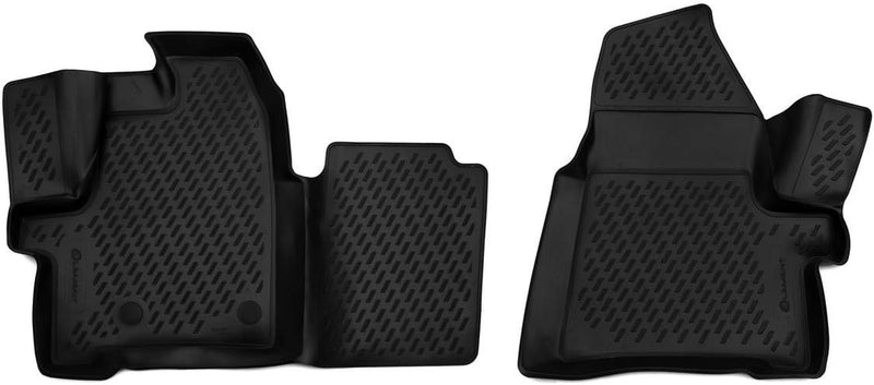 Element Passgenaue Premium Antirutsch Gummi Fussmatten - Ford Tourneo Custom (1+1 Seats)