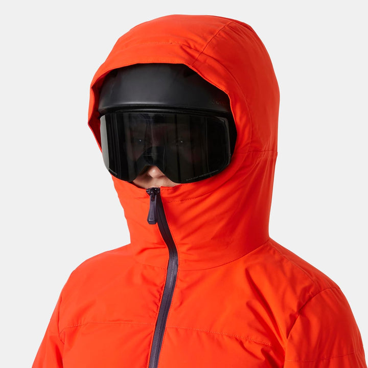 Helly Hansen Damen Nora Kurze Puffy Skijacke XL 147 CHERRY TOMATO, XL 147 CHERRY TOMATO