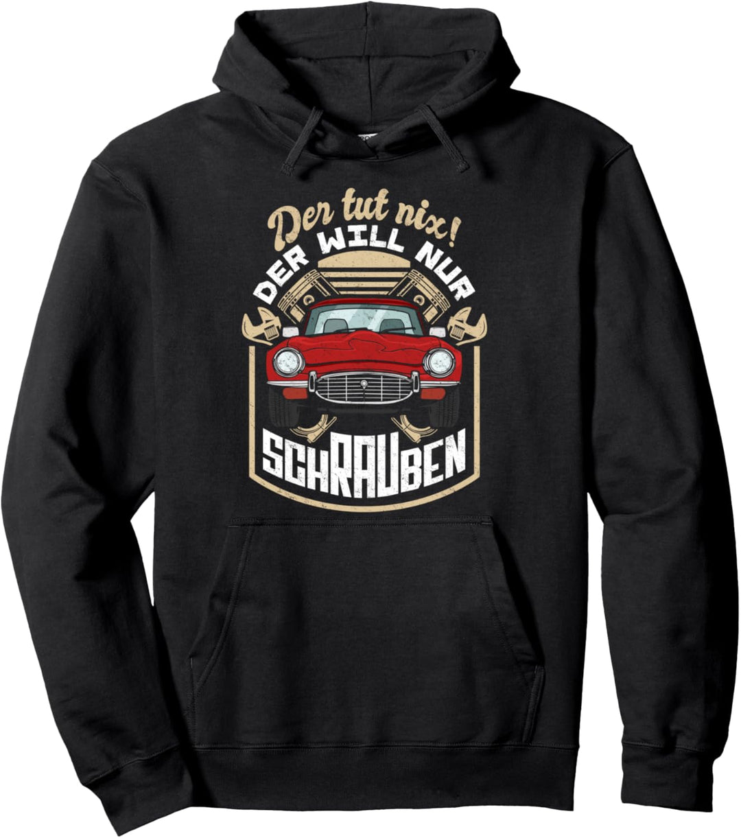 Tuning KFZ Mechaniker Autoschrauber Autos Schrauber Geschenk Pullover Hoodie
