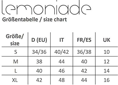 Lemoniade Damen modisches Winter- / Herbstkleid Langarm (Made in EU) mit ausgefallenen Details und i