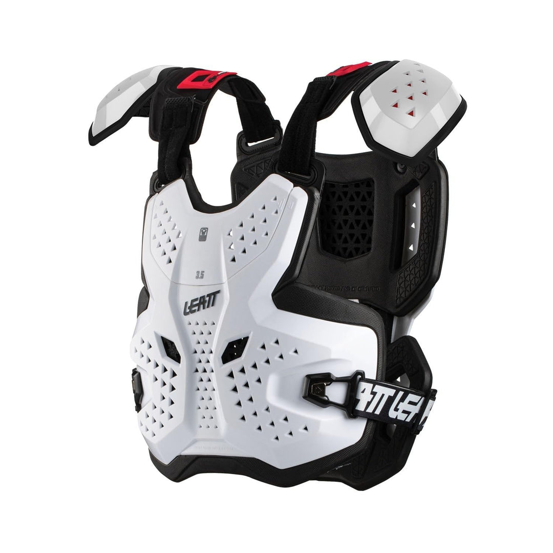 Leatt Brustpanzer Body Protector 6.5 PRO Weiss Gr. L/XL L-XL Weiss, L-XL Weiss
