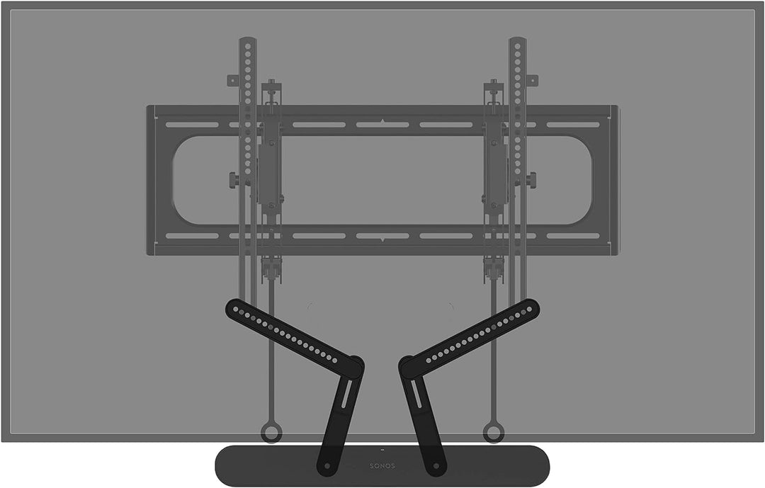 Sanus TV-Soundbar-Halterung, exklusiv kompatibel mit Sonos Ray TV-Soundbar – WSSAFM1-B2
