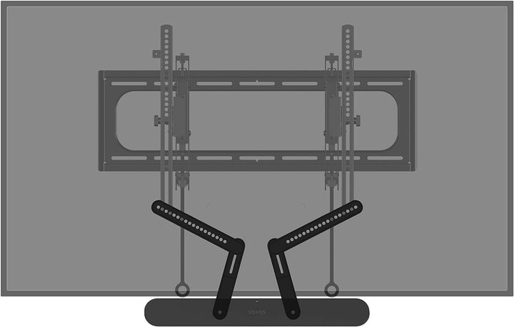 Sanus TV-Soundbar-Halterung, exklusiv kompatibel mit Sonos Ray TV-Soundbar – WSSAFM1-B2