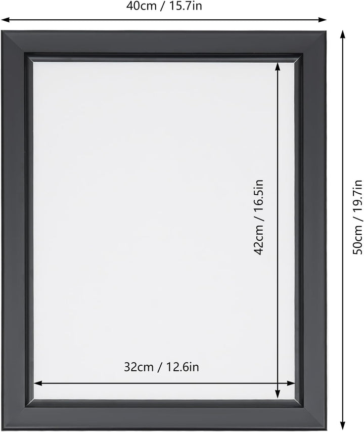 LED-Plakatrahmen LED-Leuchtkasten Leuchtrahmen für die Anzeige von Postern Gemälden oder Bildern 40*