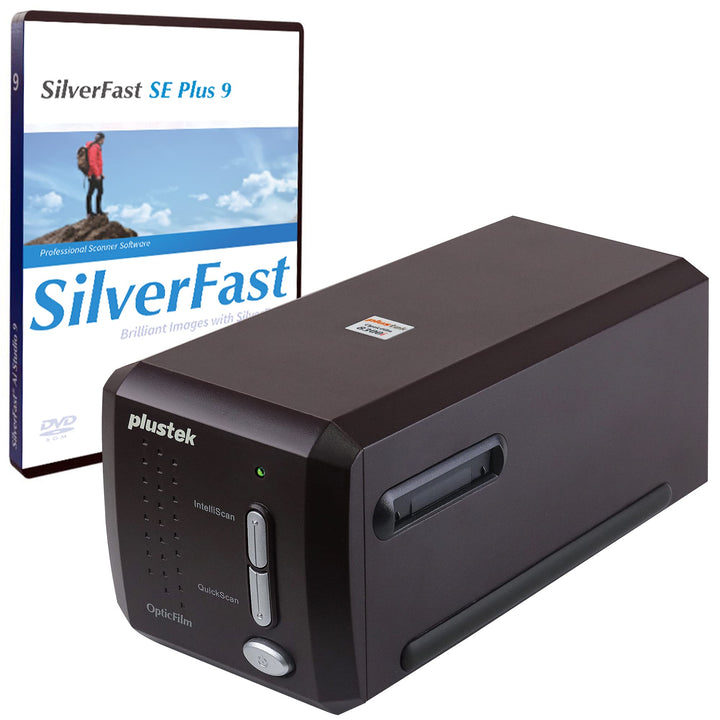 Plustek OpticFilm 8300i SE - Digital Film- und Diascanner, Konvertiert 35mm Negativ und Dia, inkl. S
