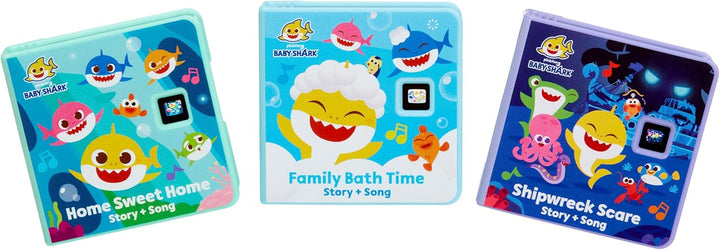 Little Tikes Baby Shark Family Collection, Storytime, Books, Audio Play Character, Gift and Toy for