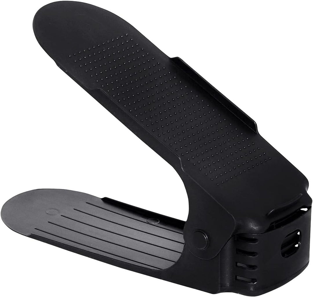 20 Stück Verstellbarer Schuhregal Schuhhalter Schuhstapler rutschfest 3 Höhenverstellbar Schuhorgani