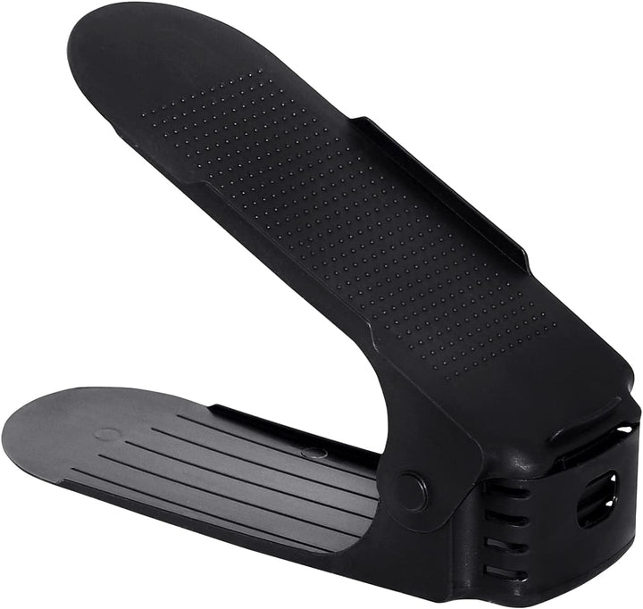 20 Stück Verstellbarer Schuhregal Schuhhalter Schuhstapler rutschfest 3 Höhenverstellbar Schuhorgani