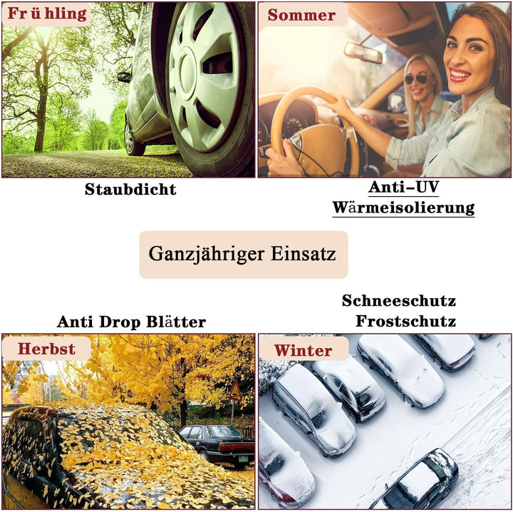 Frontscheibenabdeckung Scheibenabdeckung Auto Winter Frostabdeckung Sonnenschutz Auto Frontscheib Au