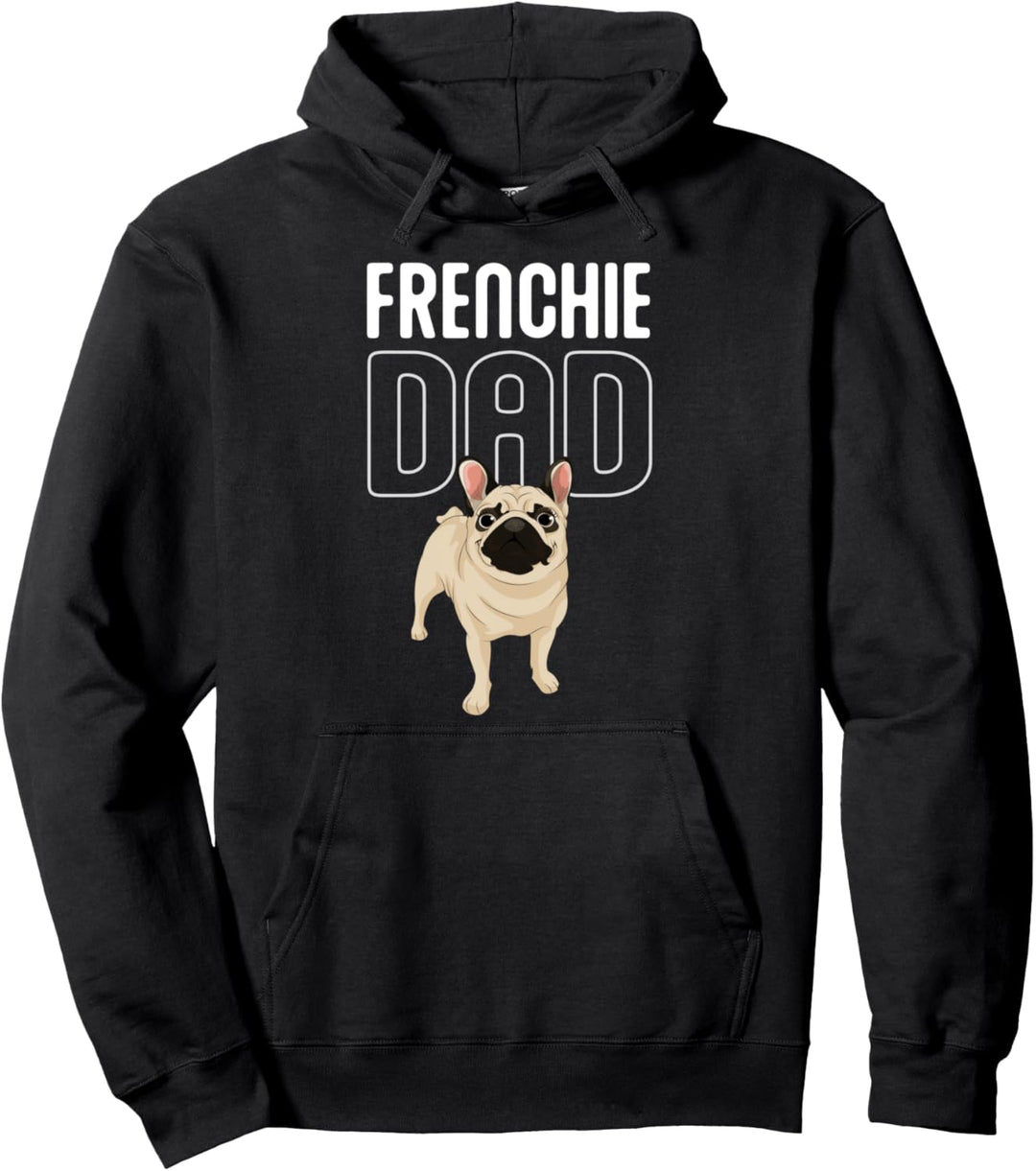 Hundebesitzer Hunde Papa Vatertag Französische Bulldogge Pullover Hoodie