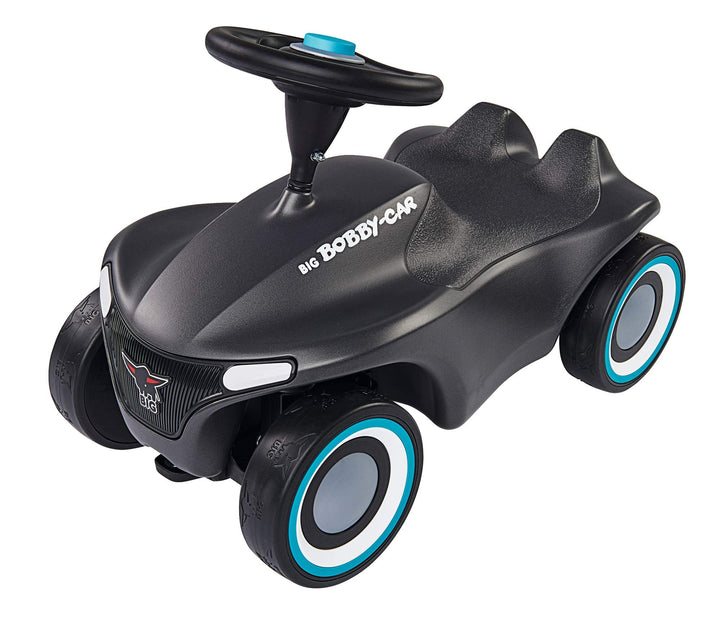 BIG-Bobby-Car-Neo Anthrazit - Rutschfahrzeug für drinnen und draussen, Kinderfahrzeug mit Flüsterrei