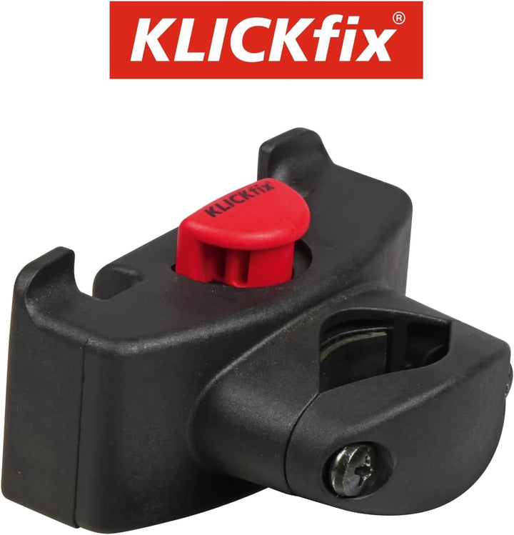 fixbag FB1447144 - Fahrrad-Umhängetasche mit Klickfix Adapterplatte + Caddy Adapter, Fahrradtasche f