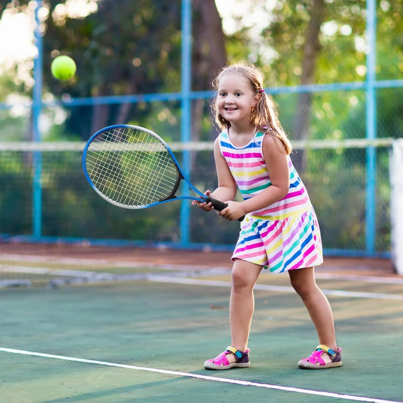 Cocoarm 1 Paar Tennisschläger Set für Kinder mit Tennisball und Tragetasche, 2 x Schläger, Beachtenn