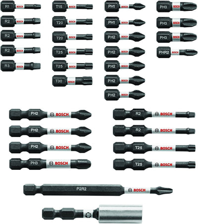 Bosch SBID32 Schraubendreher Bit Set, SBID32L 0 wattsW, 0 voltsV Schlagfestes Set, Schlagfestes Set