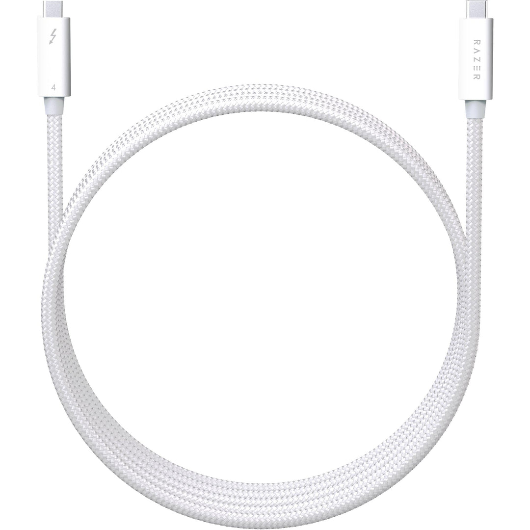 Razer Thunderbolt 4-Kabel (0,8 m): bis zu 40 Gigabit pro Sekunde – bis zu 8K Auflösungen – bis zu 10