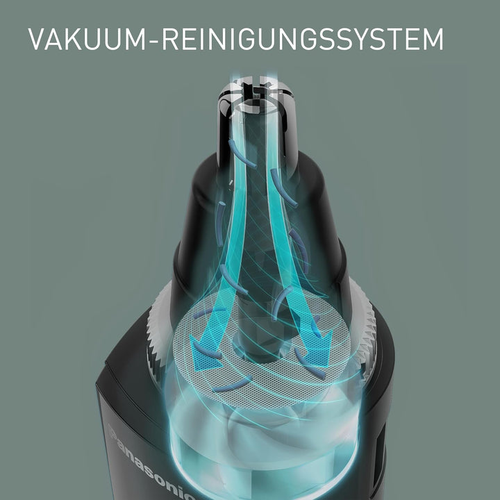 Panasonic ER-GN300-K503 Nasenhaarschneider für Männer, Premium-Elektrorasierer, Nasen-, Ohren- und A