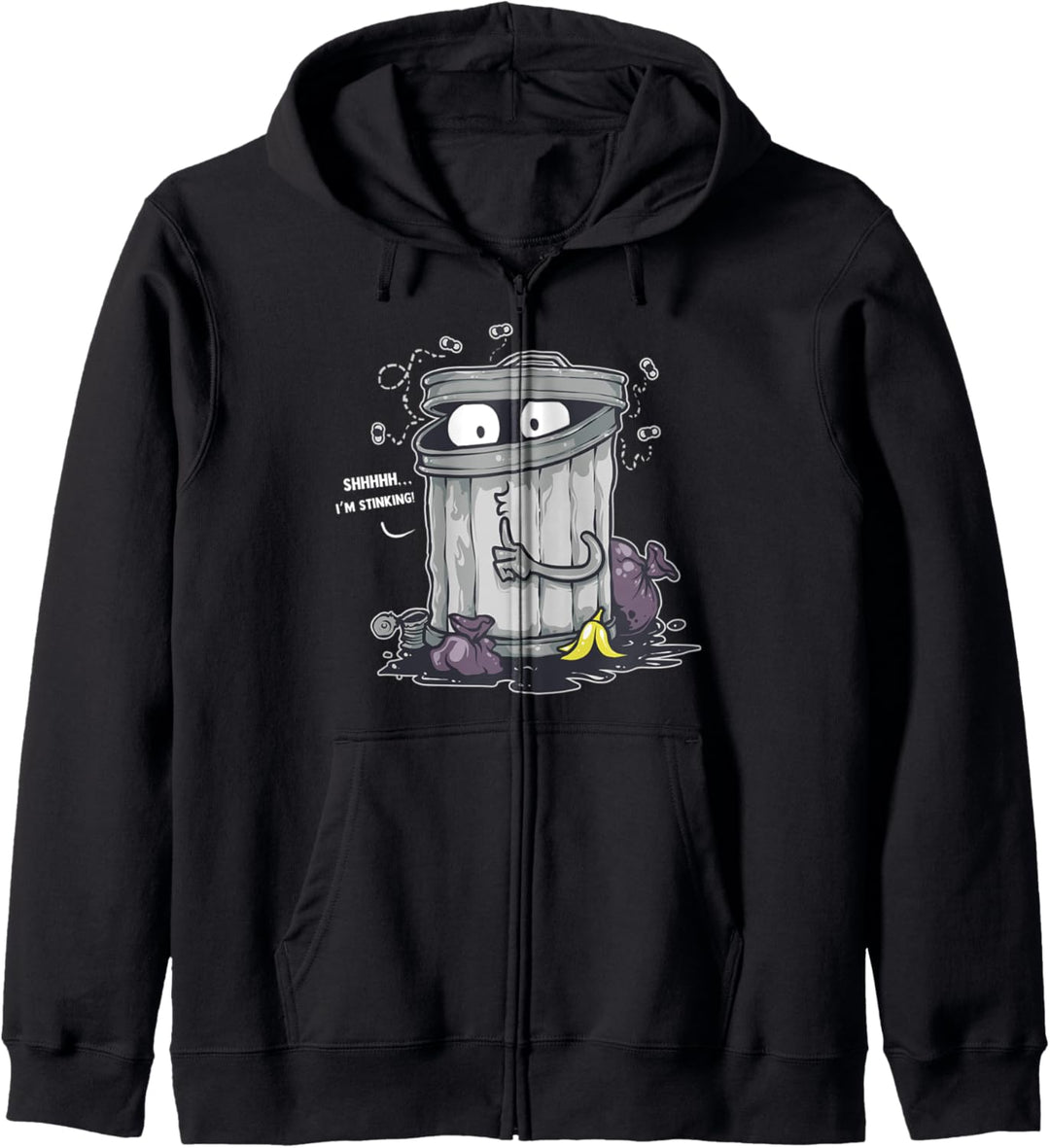 Psssst... Ich Stinke - Gammel und Couch Zitat für Zuhause Kapuzenjacke