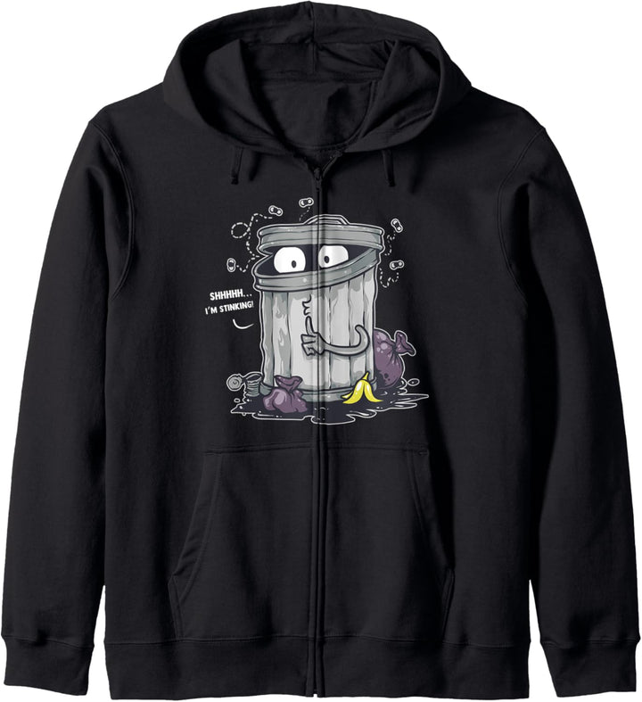 Psssst... Ich Stinke - Gammel und Couch Zitat für Zuhause Kapuzenjacke