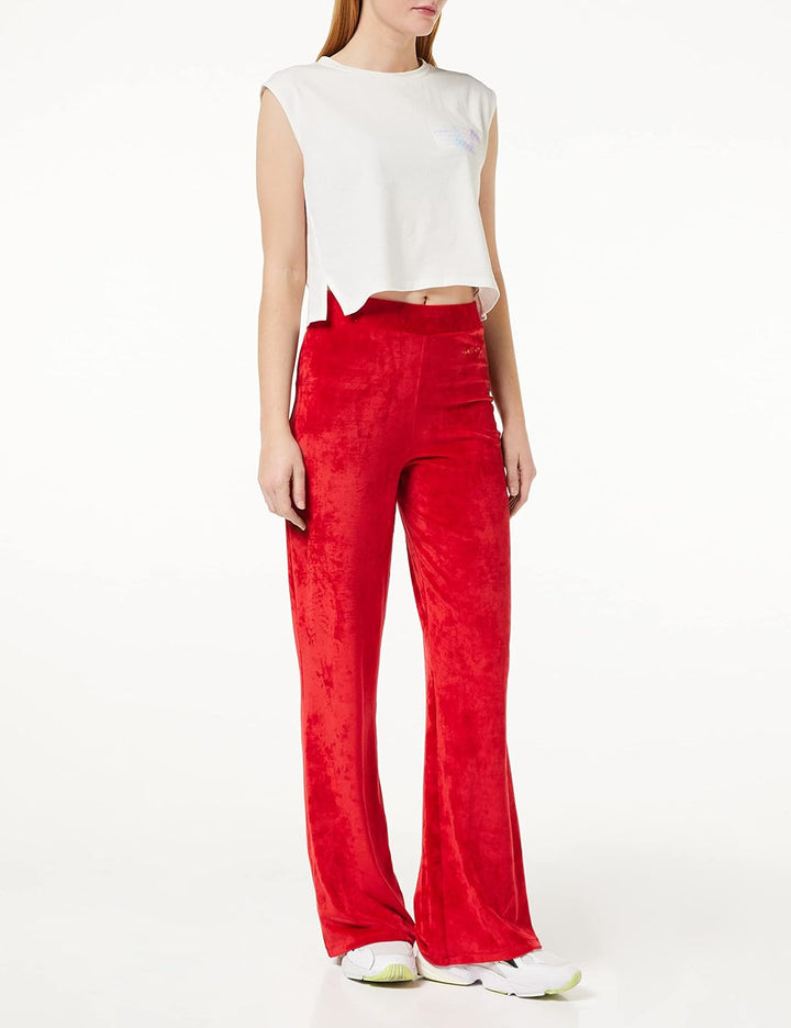 Kendall + Kylie Damen Hose S Bloody Red, S Bloody Red