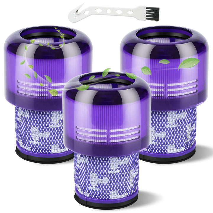 Cheerhom Filter für Dyson V11, 3 PCS Ersatzfilter für Dyson V11 V15 SV14 SV17 SV22 Detect Absolute S