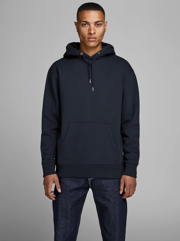 JACK & JONES Male Kapuzenpullover RDD Logo Kapuzenpullover L Blau (Navy Blazer/Reg), L Blau (Navy Bl