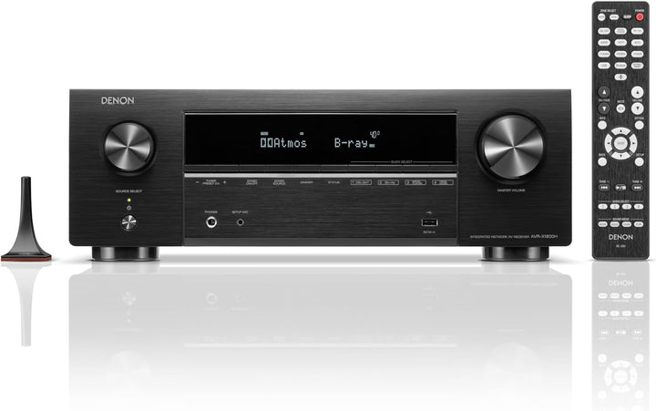 Denon: AVR-X1800H 7.2 8K Surround Receiver - Schwarz