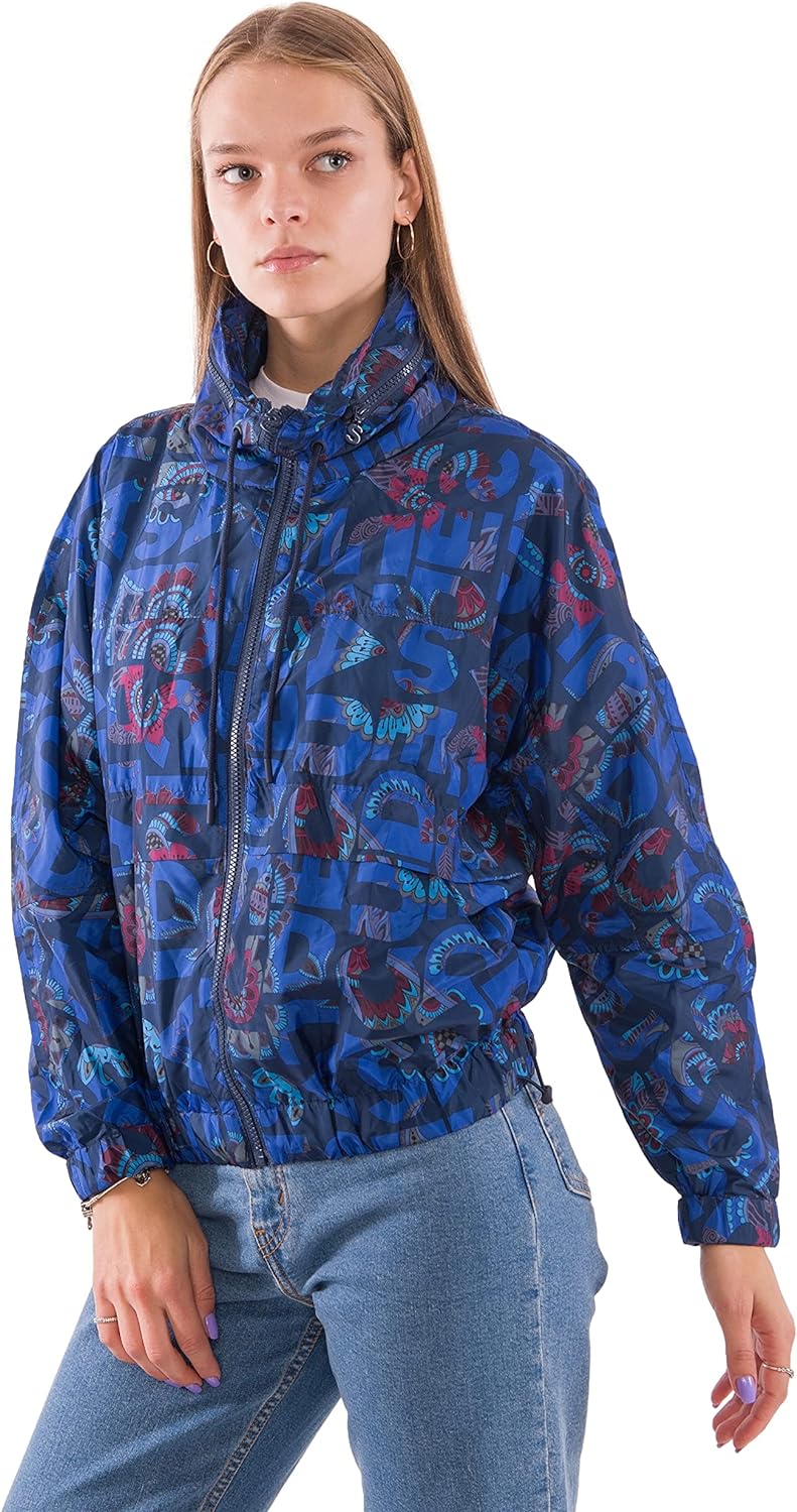 Desigual Damen Lex Jacken, Blau, L