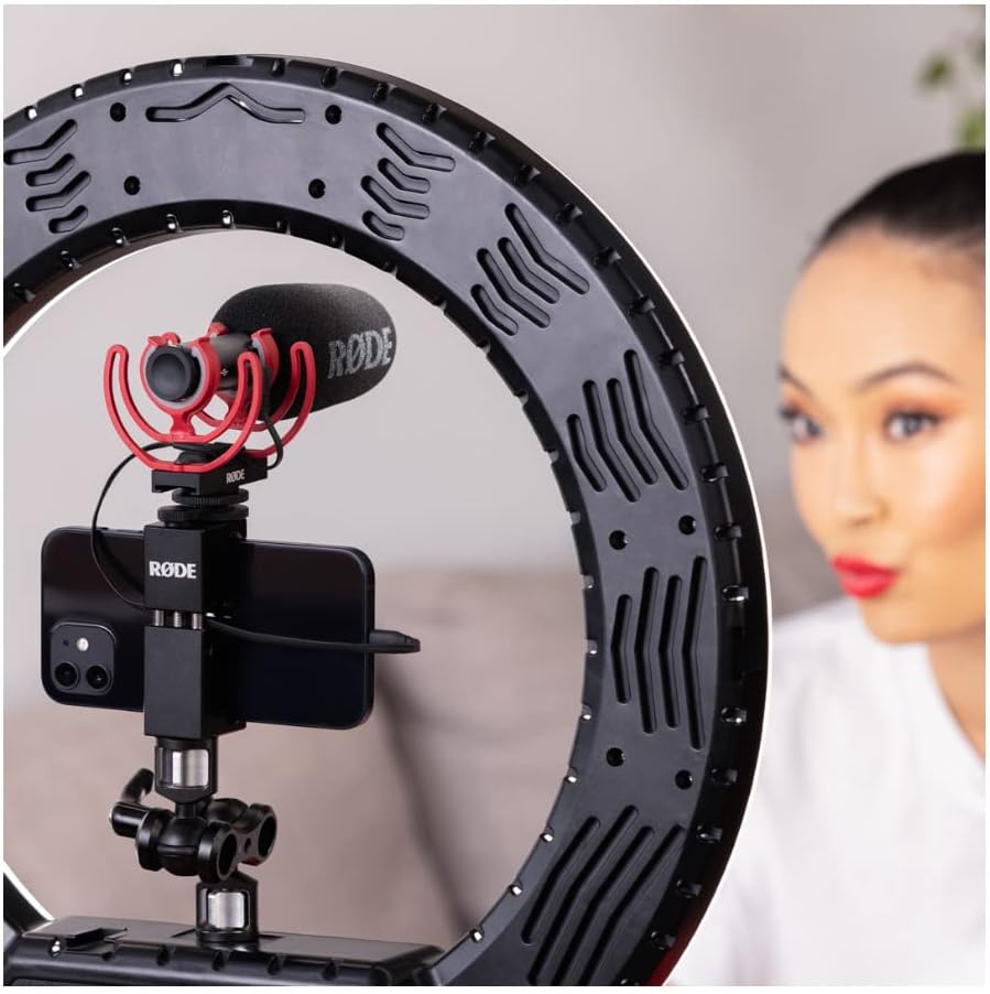 RØDE VideoMic GO II Ultra-kompaktes und leichtes Kamera/USB-Richtmikrofonfü für Videoaufnahmen und C