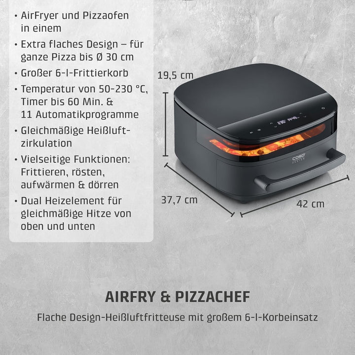 CASO AirFry&PizzaChef