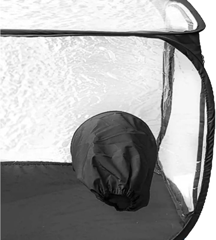 Pilzzuchtzelt, 60x60x90cm Growbox Gewächshaus Zuchtschrank Wasserdicht Pflanzzelt Growroom Pilzzucht