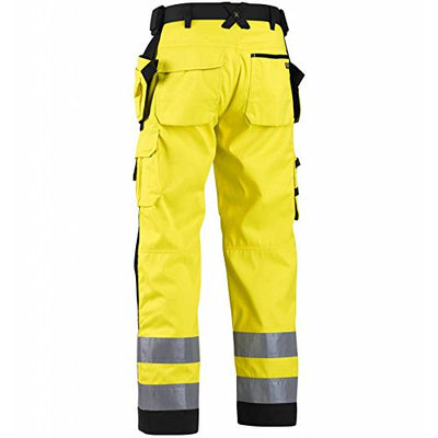 Blakläder High Vis Softshell 15672517, Arbeitshose, Gelb/Schwarz, Grösse D100 100D Gelb/Schwarz, 100