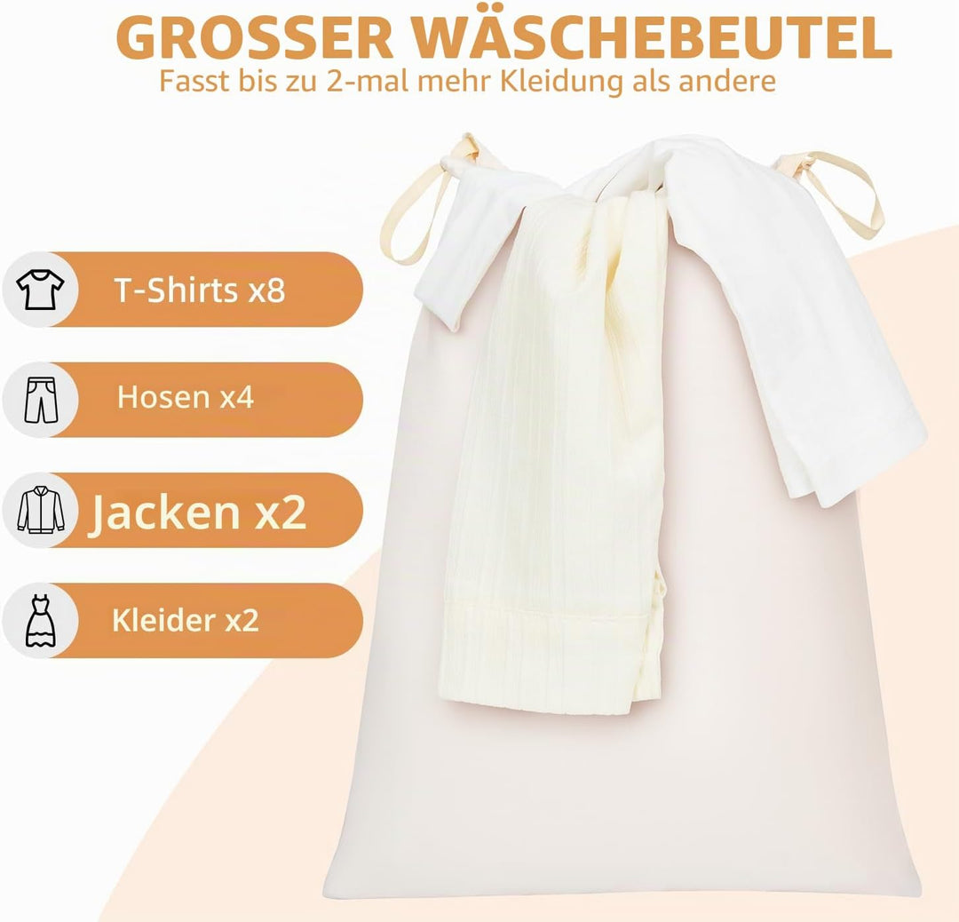 BAGAIL 8er-Set Packwürfel in verschiedenen Grössen Packorganizer für Reisezubehör Handgepäck Koffer