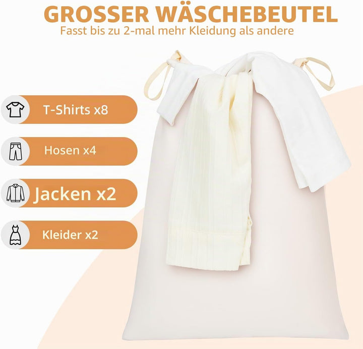 BAGAIL 8er-Set Packwürfel in verschiedenen Grössen Packorganizer für Reisezubehör Handgepäck Koffer